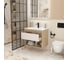 Тумба подвесная для ванной Teymi 75 см Vitra корпус дуб без фасада T60404 ЦБ-00272667 4