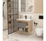 Тумба подвесная для ванной Teymi 75 см Vitra корпус дуб без фасада T60404 ЦБ-00272667 5