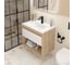 Тумба подвесная для ванной Teymi 75 см Vitra корпус дуб без фасада T60404 ЦБ-00272667 8