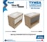 Тумба подвесная для ванной Teymi 80 см Vitra корпус дуб без фасада T60405 ЦБ-00272669 3