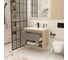 Тумба подвесная для ванной Teymi 80 см Vitra корпус дуб без фасада T60405 ЦБ-00272669 7