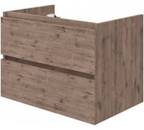 Тумба подвесная для ванной Teymi 70 см Laina дуб темный T60813 ЦБ-00285169