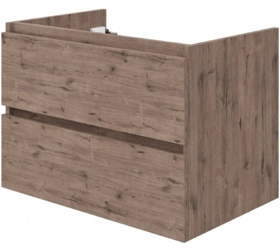 Тумба подвесная для ванной Teymi 70 см Laina дуб темный T60813 ЦБ-00285169 1