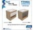 Тумба подвесная для ванной Teymi 70 см Vitra корпус дуб без фасада T60403 ЦБ-00272665 1