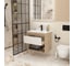 Тумба подвесная для ванной Teymi 70 см Vitra корпус дуб без фасада T60403 ЦБ-00272665 4