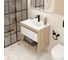 Тумба подвесная для ванной Teymi 70 см Vitra корпус дуб без фасада T60403 ЦБ-00272665 8
