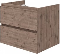 Тумба подвесная для ванной Teymi 60 см Laina дуб темный T60812 ЦБ-00285167