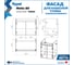 Фасад для тумбы в ванную Teymi 80 см Netta цвет графит T60615 ЦБ-00272679 4