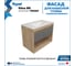 Фасад для тумбы в ванную Teymi 80 см Vitra цвет графит T60415 ЦБ-00272681 2