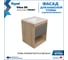 Фасад для тумбы в ванную Teymi 50 см Vitra цвет графит T60407 ЦБ-00284754 2