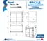 Фасад для тумбы в ванную Teymi 75 см Netta цвет белый T60612 ЦБ-00272674 4