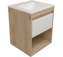 Фасад для тумбы в ванную Teymi 50 см Vitra цвет белый T60406 ЦБ-00284753