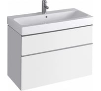 Шкафчик под раковину Geberit iCon 890x620x477 мм, белый глянец, лак 840390000 00000046256