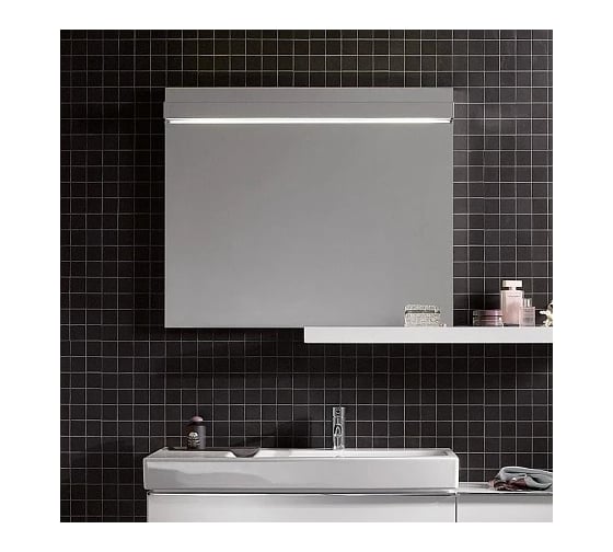 Зеркало с подсветкой Geberit iCon 900x750x40 мм 840790000 00000046257