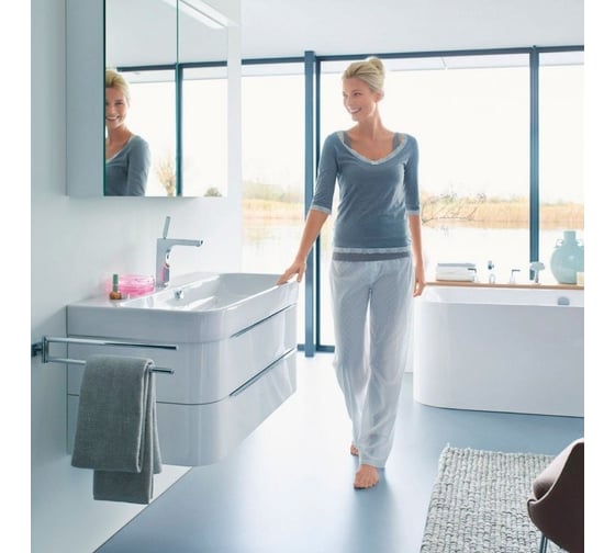 Подвесная тумба Duravit Happy D.2 белый глянцевый 00000030596 H2636402222