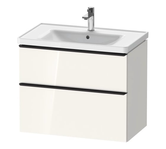 Подвесная тумба Duravit D-Neo 784х452 мм, выдвижное отделение, White High Gloss Decor 00000090449 DE435502222