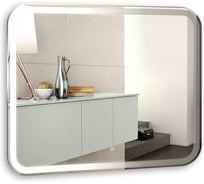 Зеркало MIXLINE "Стив Нео-S" 1000х800 (ШВ) сенсорный выкл, светодиодная бегущая подсветка 557428