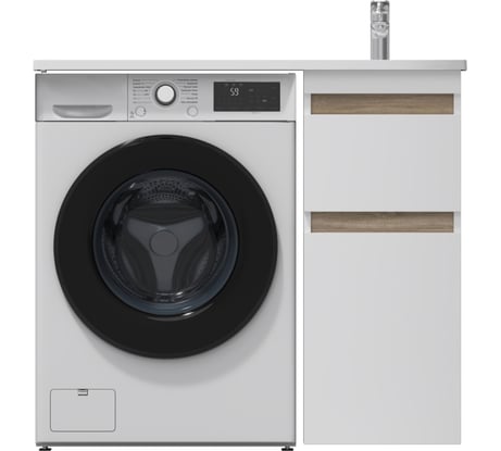 Напольная база под столешницу над стиральной машиной AM.PM X-Joy 40 см M85AFSX0402WG