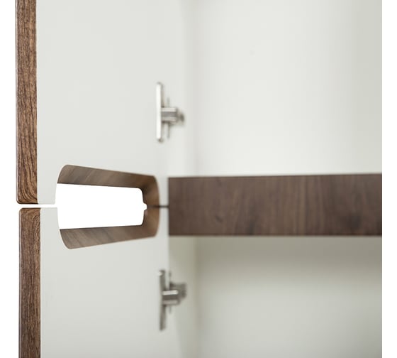 Подвесной шкаф BelBagno Rovere Moro ETNA-1500-2A-SC-RW-P-L