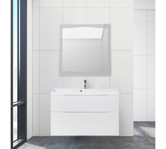 Подвесная база под раковину BelBagno MARINO-H60-1000-2C-SO-BL-P