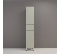 Пенал напольный Style Line Манхэттен 36, ЭМАЛЬ 1 ящ., 2 створки, PLUS олива, ЛС-00002386