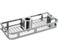 Полка Brimix для душевых стоек и стоек тропический душ, глубокая, хромированная 3352