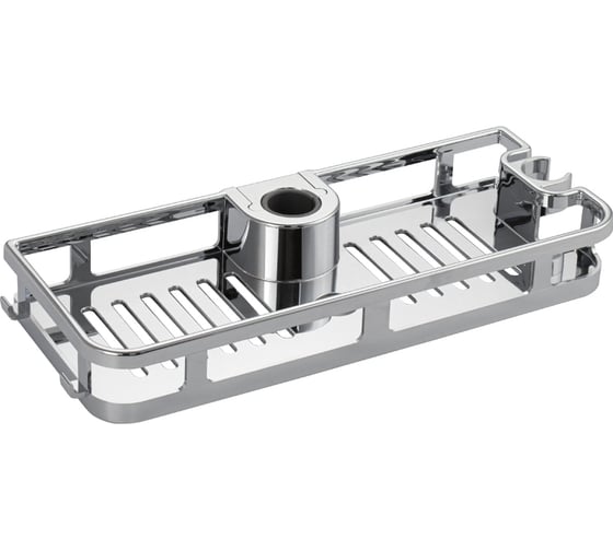 Полка для душевых стоек и стоек тропический душ BRIMIX глубокая, хромированная 3352 1