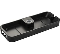 Полка Brimix для душевых стоек и стоек тропический душ, глубокая, пластик АБС, черного цвета 3355