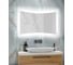Зеркало CONTINENT Silence LED 1000x680 ЗЛП457 1