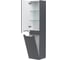 Пенал EQUIL Mirage 36, подвесной, с корзиной, левый, графит софт ppMIRAGE36.L.KZ-07 2