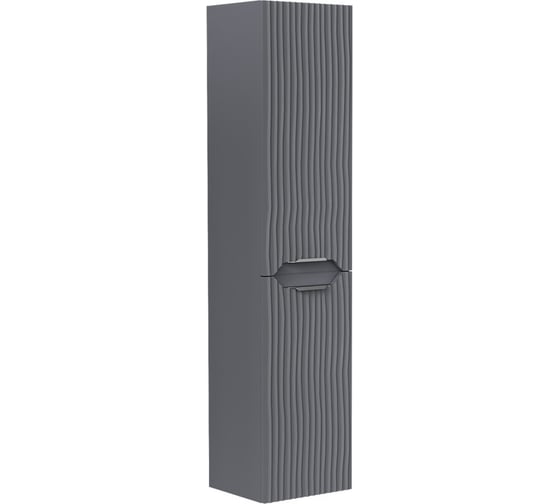 Пенал EQUIL зеркальный Eltoro LED 40, подвесной, черный софт ppELTR40 1