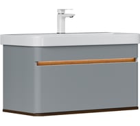 Тумба EQUIL Elegante 80, подвесная, мэйджик/дуб голиано (под раковину 9595-80) tpELGNT80.1Y (9595)-24.26