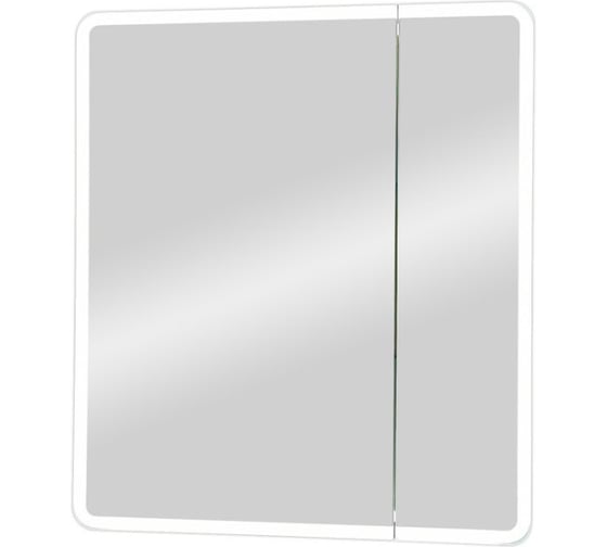 Зеркало-шкаф CONTINENT Emotion LED 700х800 с датчиком движения МВК029 1