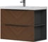 Тумба EQUIL Forest 80, подвесная, орех/графит (под раковину 9080TL) tpFOREST80.2Y-31 1