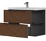 Тумба EQUIL Forest 90, подвесная, орех/графит (под раковину 78857(90)L) tpFOREST90.2Y-31 2