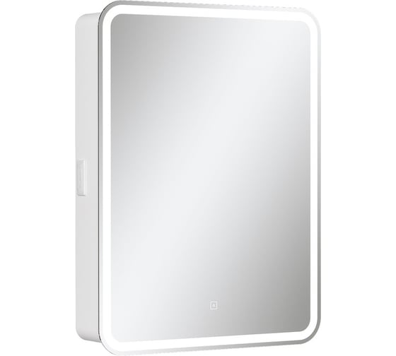 Шкаф зеркальный EQUIL Soldi LED 55, правый, белый софт szSOLDI55.R 1