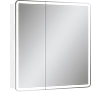 Шкаф зеркальный EQUIL Soldi LED 80, белый софт szSOLDI80