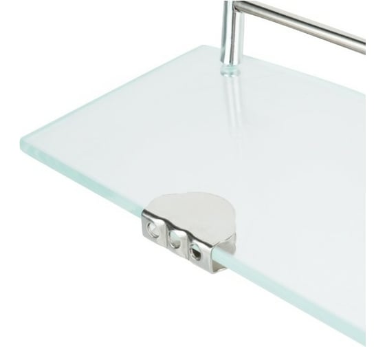 Полка для ванной комнаты SonWelle 51,3x13 см., стекло HS-1001 S05-040
