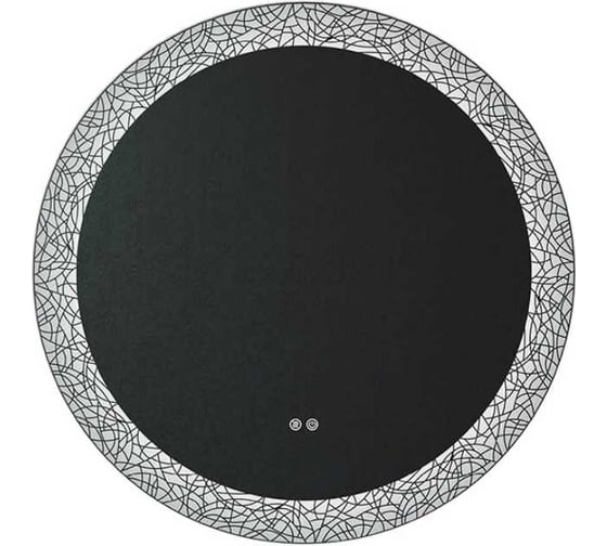 Зеркало c подсветкой UNI-FLOW с защитой от запотевания, круглое D - 80 см M-213 d800 1