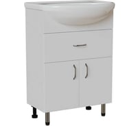 Тумба для ванной MIXLINE МИСТРАЛЬ-60 под раковину Уют-60 ROSA ПВХ разбор 556883