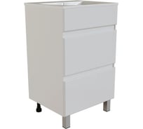 Тумба для ванной MIXLINE БРИКС-50 2 ящ. под раковину Breeze 50 меб. Sanita Luxe ПВХразбор 557489