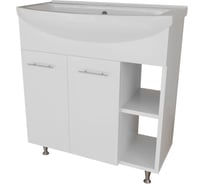 Тумба для ванной MIXLINE АНРИ-75 под раковину Best-75 Sanita Lux ПВХ разбор 556876