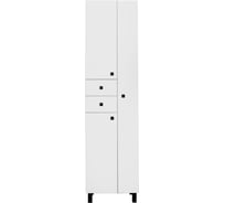 Шкаф-колонна Runo Руно 50 /правый/матовый белый/ 00-00004892