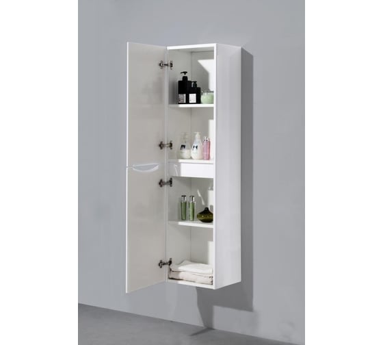 Подвесной шкаф BelBagno Bianco Lucido ANCONA-N-1500-2A-SC-BL-L