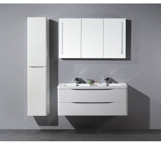 Подвесной шкаф BelBagno Bianco Lucido ANCONA-N-1500-2A-SC-BL-L