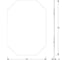 Зеркало настенное Bauform EDGE EVOFORM 50x70 см SP 9920 2