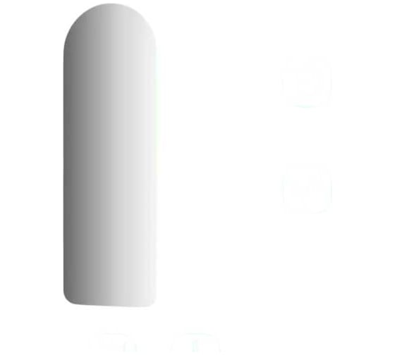 Зеркало настенное Bauform EDGE EVOFORM 50х150 см SP 9897 1