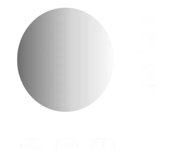 Зеркало настенное Bauform EDGE EVOFORM D80 см SP 9956 1