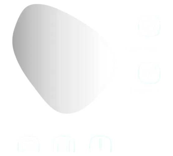 Зеркало настенное Bauform EDGE EVOFORM 70х70 см SP 9885 1