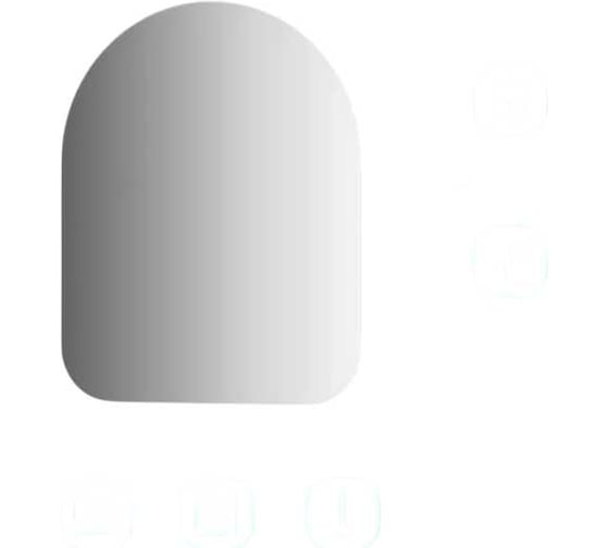 Зеркало настенное Bauform EDGE EVOFORM 40х50 см SP 9999 1